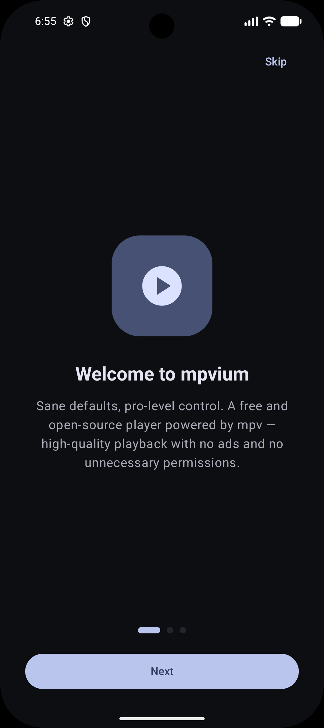 mpvium welcome tour